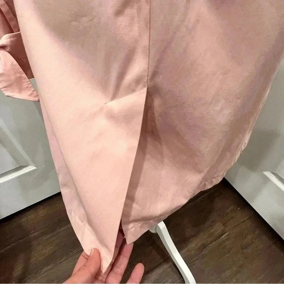 Jones NY Barbie Core, Pink, Rain Jacket, lined, w wrist ties & waist tie - Picture 8 of 12